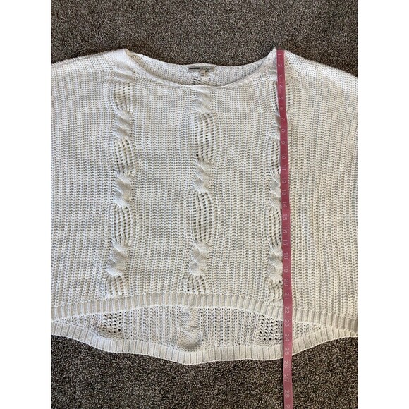 Express One Eleven Cream Cable Knit Sweater – Size XS/S - Picture 5 of 6